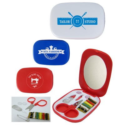 Union Printed - Sewing Kit with Mirror - 1-Color Logo