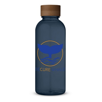 22 oz Hydration Bottle With Bamboo Lid