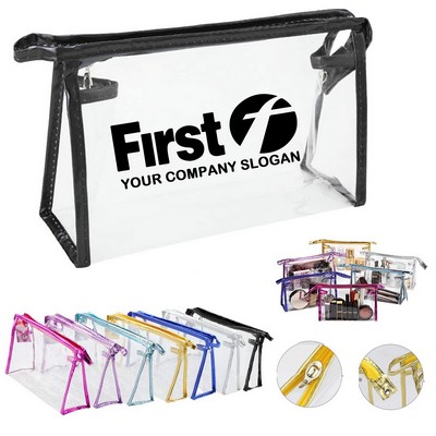 Clear Zippered Travel Bag