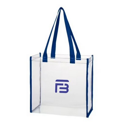 Custom Waterproof Beach Clear Tote Bag