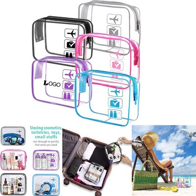 Portable Clear Travel Toiletry Bag