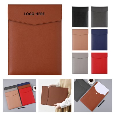 A4 PVC Leather Document Holder