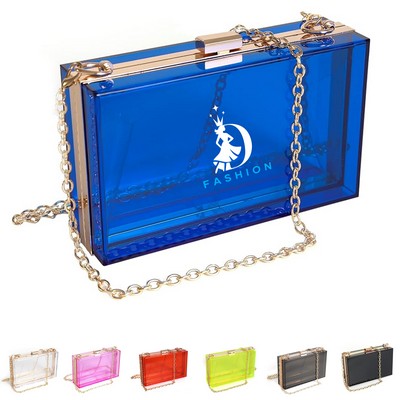 Clear Acrylic Crossbody Bag