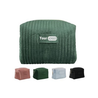 Custom Velvet Cosmetic Pouch