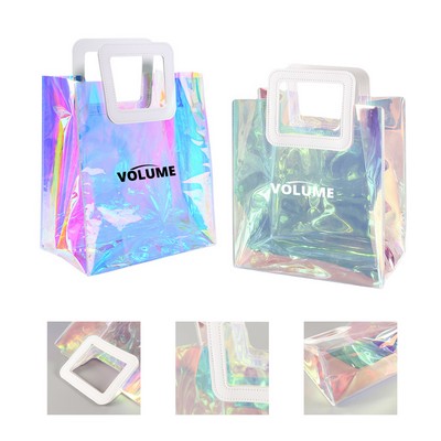 Clear Iridescent Handbag