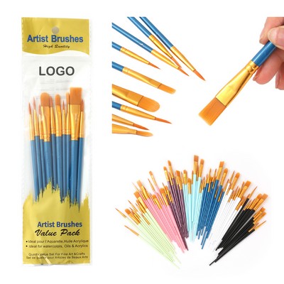 Long Handle Paint Brush Set