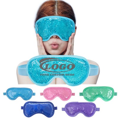 Plush Gel Beads Hot/Cold Eye Mask