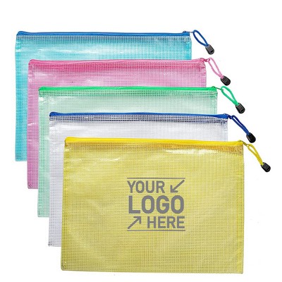 A4 Zipper Mesh Pouch (13" x 9.06")