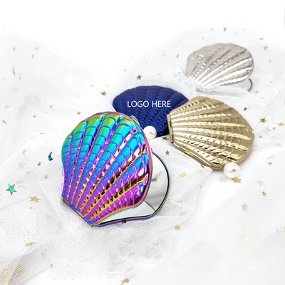 Shell Shaped Cosmetic Mirror