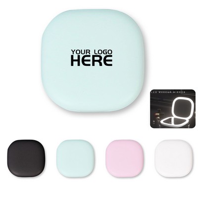 LED Magnifying Travel Makeup-Mirror