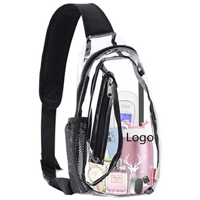 Clear PVC Sling Bag