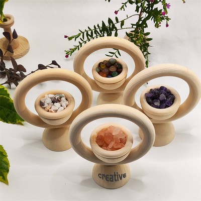 Portable Wooden Essential Oil Diffuser Tumbler