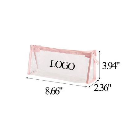 Triangular Transparent Pencil Case