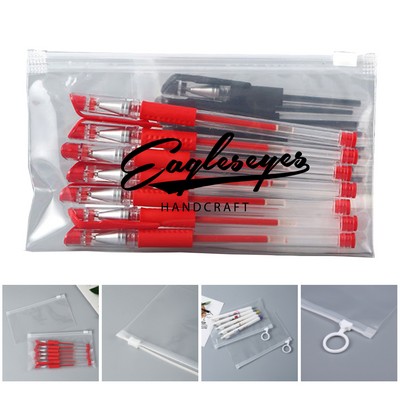 Transparent Waterproof Pencil Bag