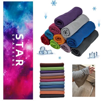 Cooling Sports Towel Instant Cold Wrap Summer Outdoor