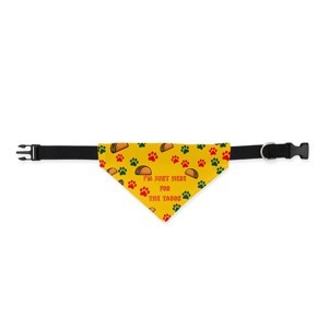 Small Slide-On Collar Pet Bandana