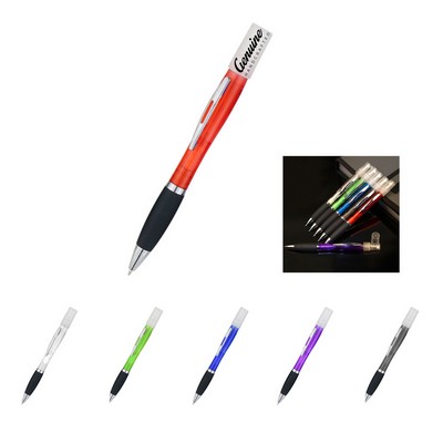 2-In-1 Plastic Spray Ballpoint Pen