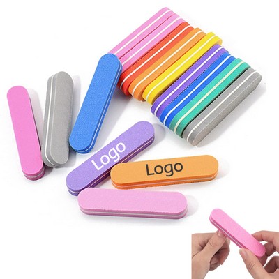Double Sided Mini Sponge Polishing Nail File