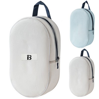 Large EVA Waterproof Gym & Travel Toiletry Bag w/ Zipper