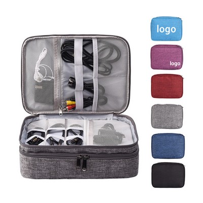 Multi Functional 300D Oxford 3-Tier Digital Storage Bag