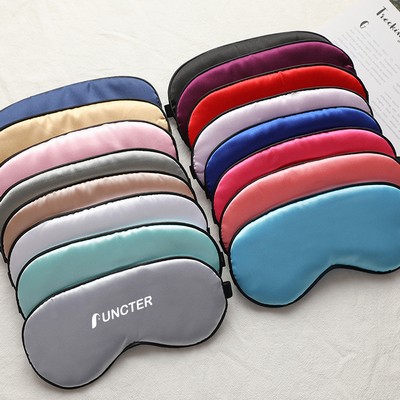 Imitation Silk Eye Mask Adjustable