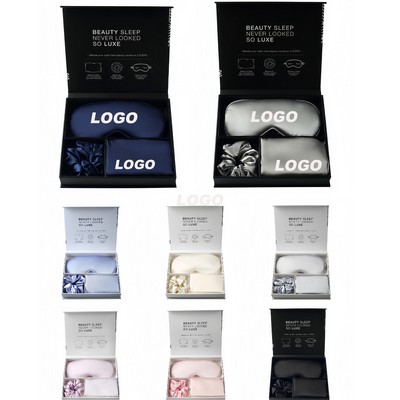 Silk-like Satin Eye Mask Set