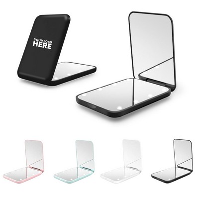LED Compact Makeup Mirror