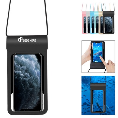 Waterproof Cell Phone Pouch W/ Lanyard
