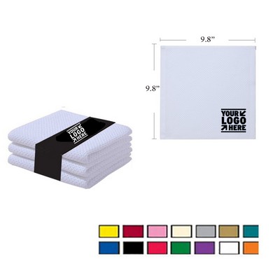 3-Pack of Cotton Waffle Dishcloth