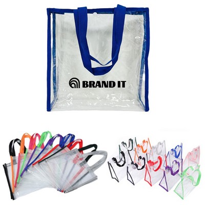 Clear PVC Tote Bag