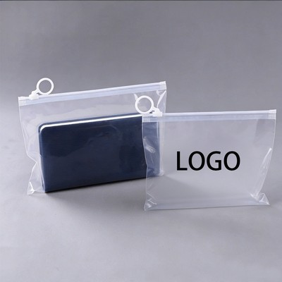 Clear Plastic Zip Pouch