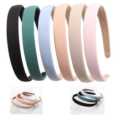 0.78" Solid Simple Headband