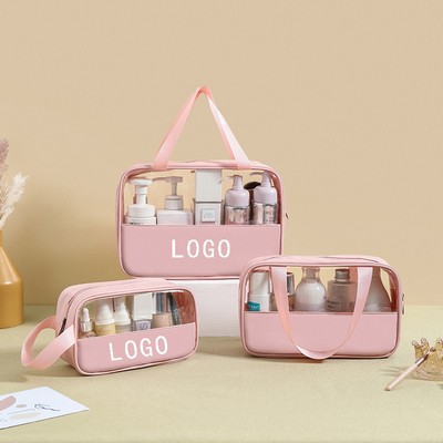 Pu Cosmetic Waterproof Storage Bag