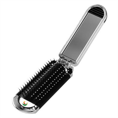 Folding Mirror Mini Comb