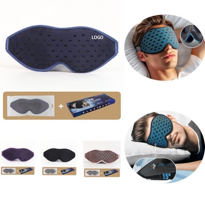 3D Breathable Sleep Mask Light Blocking Adjustable