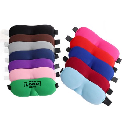 Adjustable Comfortable 3D Sleeping Eye Mask