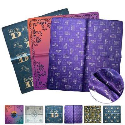 21'' x 21'' Mulberry Silk Square Scarf