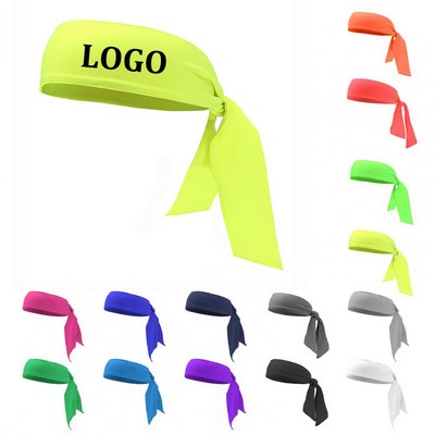 Sports Pirate Tie Headband