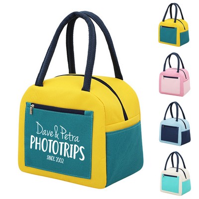 Oxford Cloth Insulated Lunch Bag
