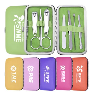7- Piece Nail Clipper Manicure Set With Case