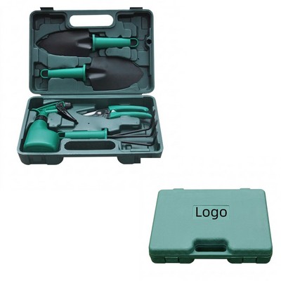 Steel 5-Piece Gardening Tool Set Kit