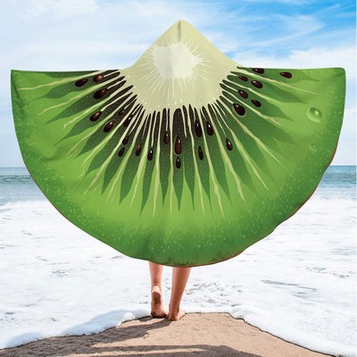 78.8 x 59" Custom Adult Hooded Oversized Beach Towel #17