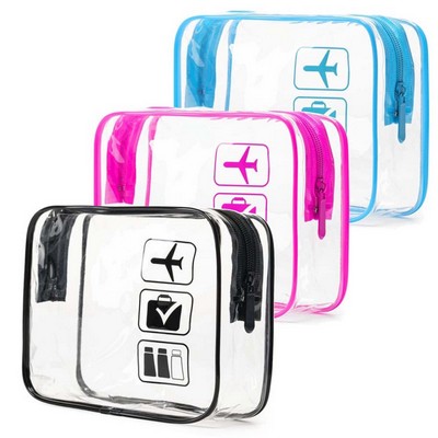 Clear Makeup Cosmetic Toiletry Organizer Bag