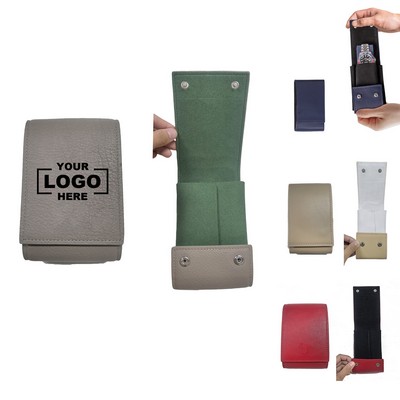 Leather Watch Travel Storage Case