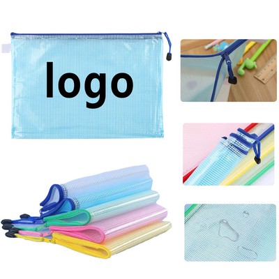 PVC Zippered Document Bag