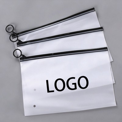 Frosted Plastic Zip Bag