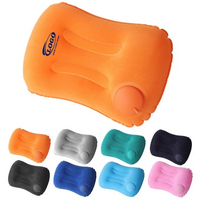 Flocked Inflatable Pillow