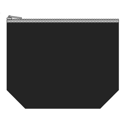 Large Zipper pouch bag 12"x10"x4" -Polycotton