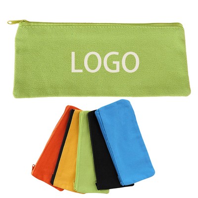 Versatile Canvas Pencil Bag