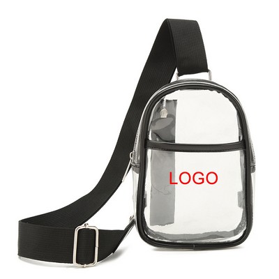 Stadium Approved Clear Sling Bag